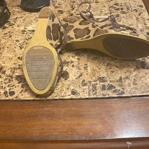 Bandolino metallic wedges size 11